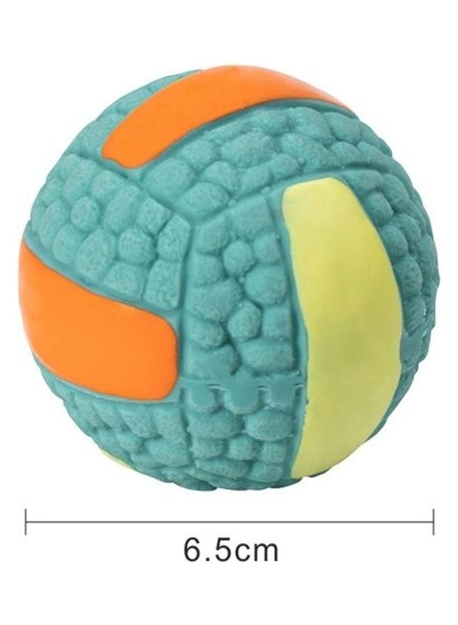 بي جي إم Latex Dog Bite Sound Ball Pet Toy Blue - Image 3