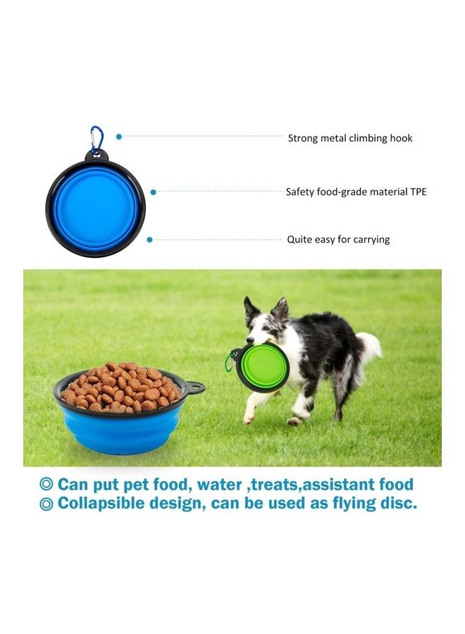 BGM Dog Outing Food Snacks Garbage Pet Training Waist Bag Blue/Black - Image 5