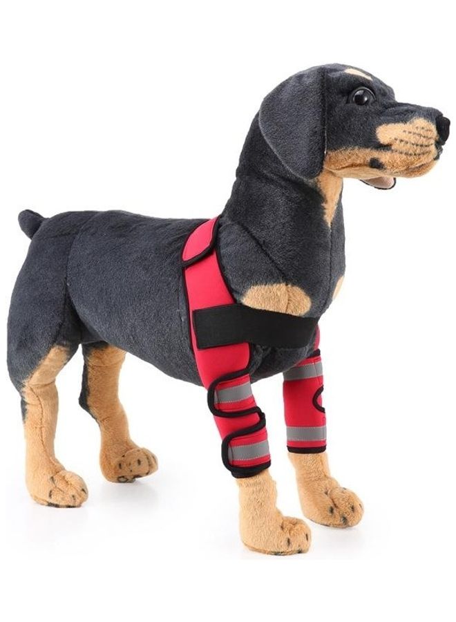 بي جي إم غطاء واقي لإصابات الجراحة لحماية ساق الكلب - حارس الركبة - الحجم S - نموذج مضاد للتألق - Image 1