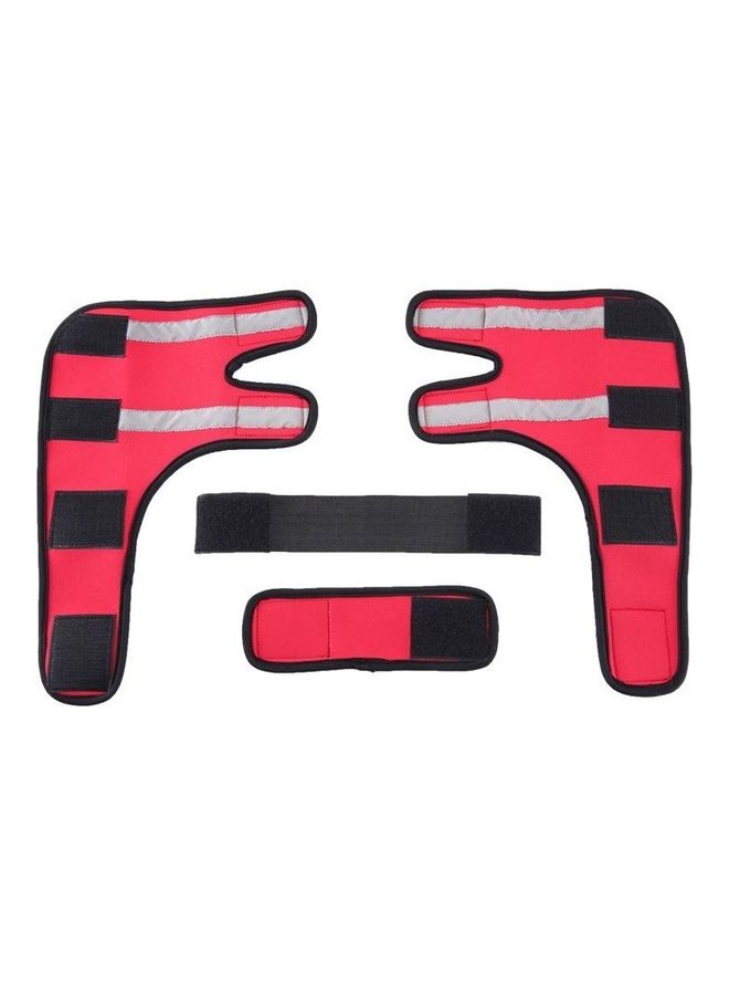 بي جي إم غطاء واقي لإصابات الجراحة لحماية ساق الكلب - حارس الركبة - الحجم S - نموذج مضاد للتألق - Image 4