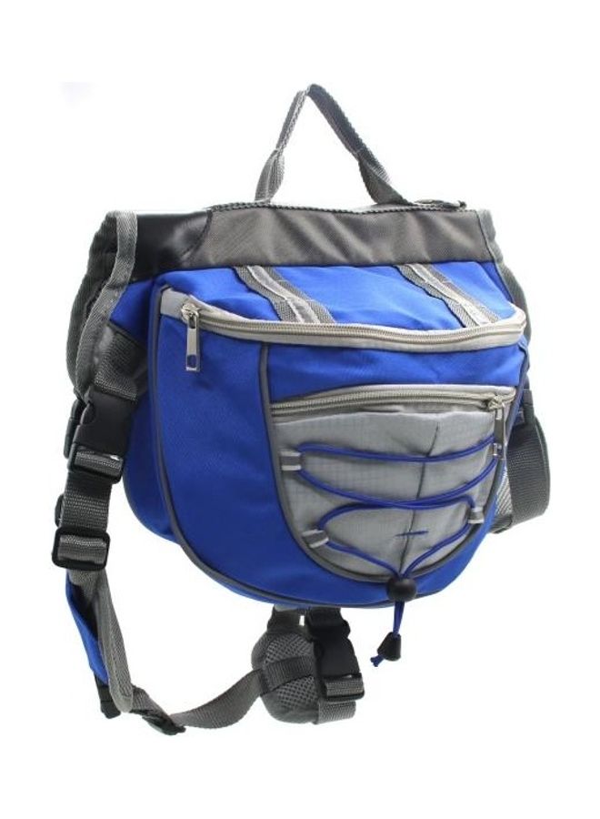 بي جي إم Breathable Self-Portable Backpack For Dogs Blue - Image 2