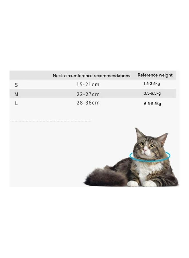 بي جي إم 3-Piece EVA Sponge Lick-Proof Sterilization Pet Collar Set, Size: S Orange 15-21cm - Image 3