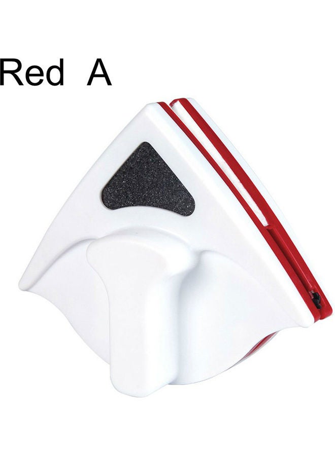 Double Sided Magnetic Window Glass Cleaner Wiper Red/White/Black - Image 1