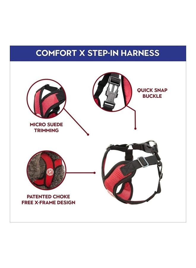 BGM Vest-style Nylon Mesh Breathable Pet Chest Strap S Black - Image 5