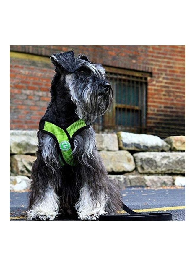 BGM Vest-style Nylon Mesh Breathable Pet Chest Strap S Black - Image 4