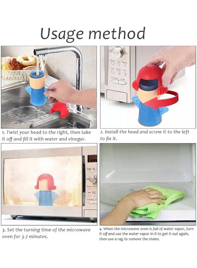 منظف فرن الميكروويف بالبخار من Angry Mama  - Image 5