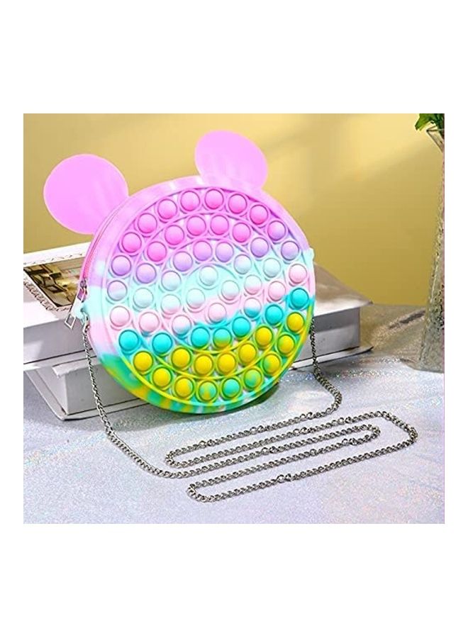 XiuWoo 2-In-1 Push Pop Bubble Fidget Toy Crossbody Bag - Image 1