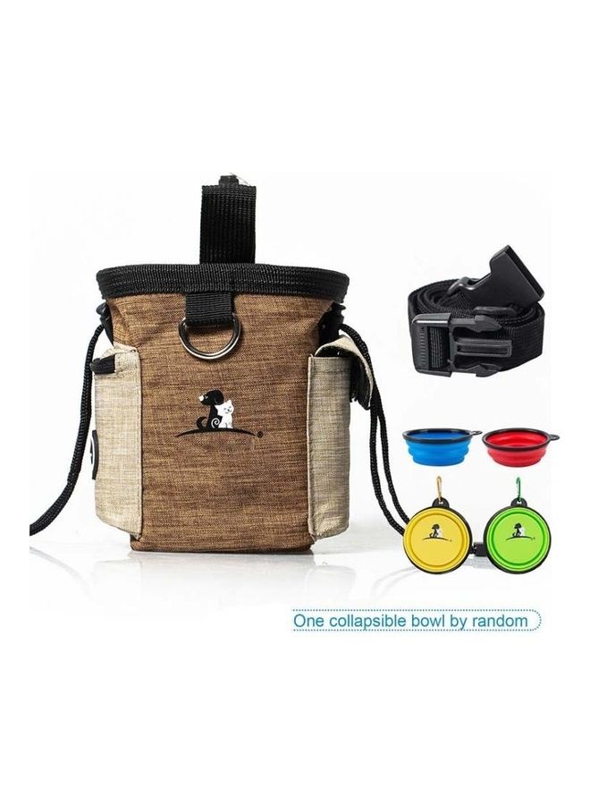 بي جي إم Outdoor Pet Training Storage Waist Bag Brown - Image 2