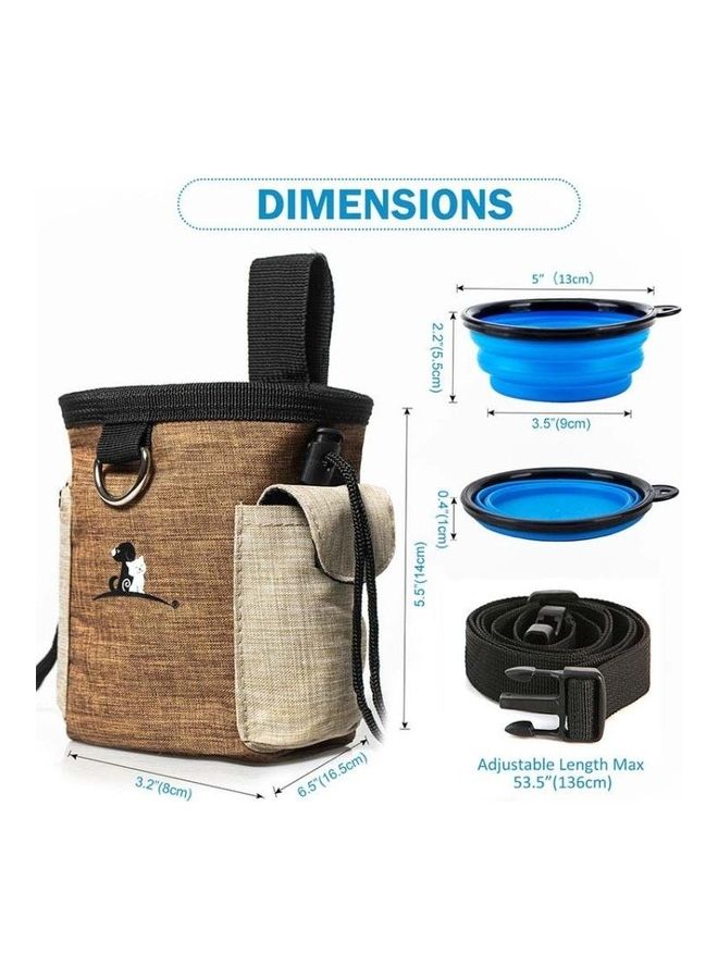 بي جي إم Outdoor Pet Training Storage Waist Bag Brown - Image 3