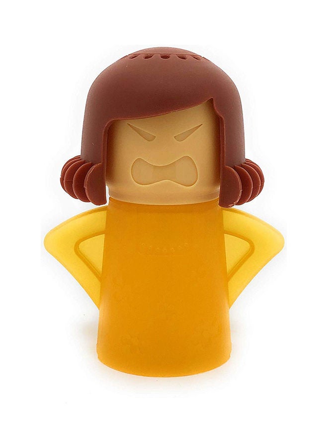 Generic Angry Mama Steamer Microwave Oven Cleaner Yellow/Brown  - Image 1