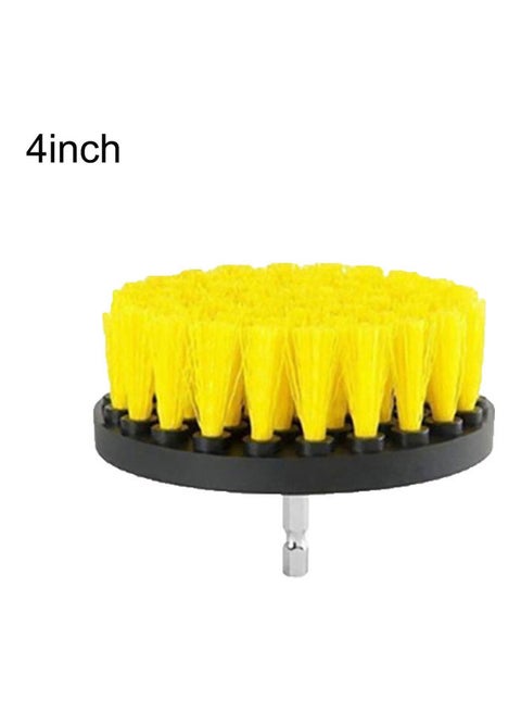 3-Piece Power Scrubber Electric Drill Brush Set Multicolour