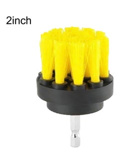 3-Piece Power Scrubber Electric Drill Brush Set Multicolour