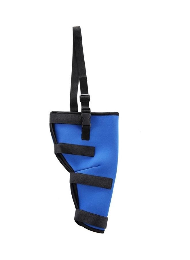 بي جي إم HJ19 Pet Surgery Rehabilitation Back Leg Protector Walking Aid Size XS Blue/Black - Image 4