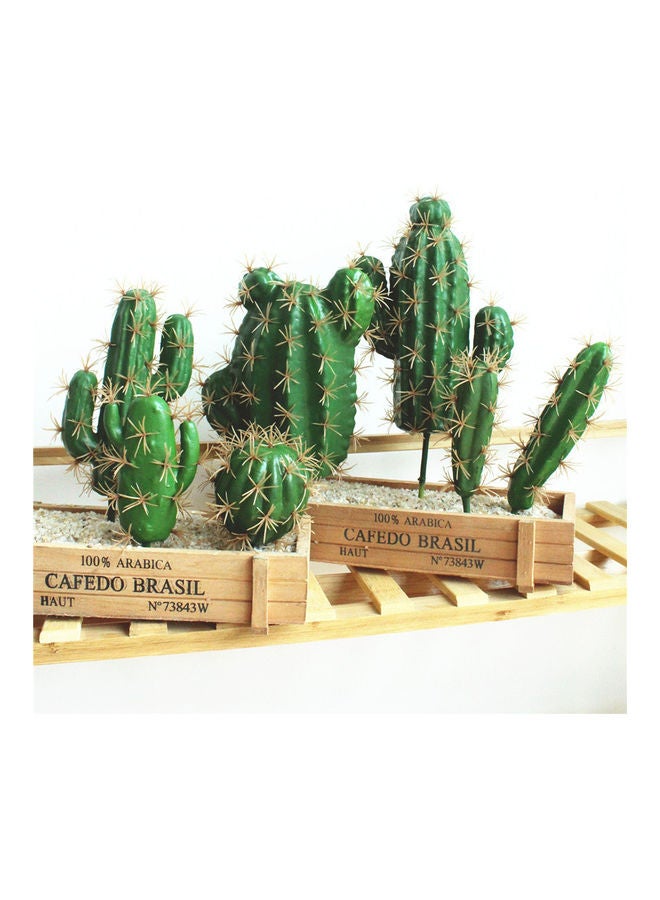 Generic 1Pc Foam Artificial Cactus Succulent Tropical Plant Bonsai Desk Home Party Decor Multicolor 12*7*3cm  - Image 3