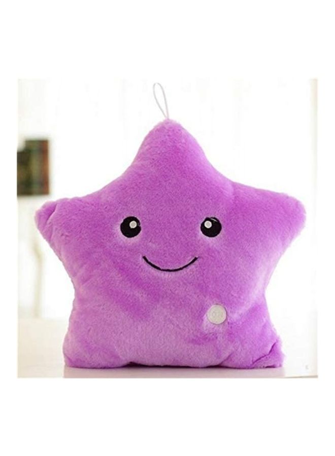 LED Light Cute Five-Pointed Star Pillow 40x35cm  - Image 1
