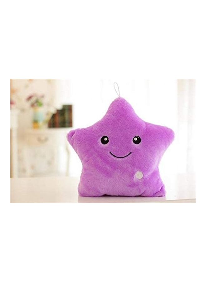 LED Light Cute Five-Pointed Star Pillow 40x35cm  - Image 3