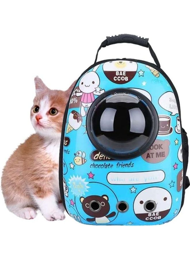 BGM 12-Hole Breathable Go Out Portable Space Capsule Pet Carrier Backpack Bear Bag  - Image 1