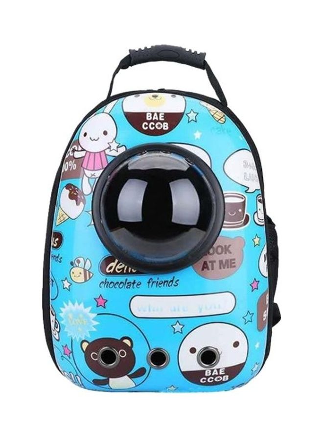 BGM 12-Hole Breathable Go Out Portable Space Capsule Pet Carrier Backpack Bear Bag  - Image 2