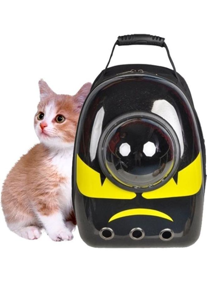 بي جي إم 12-Hole Breathable Go Out Portable Space Capsule Pet Carrier Backpack Black Diamond - Image 1