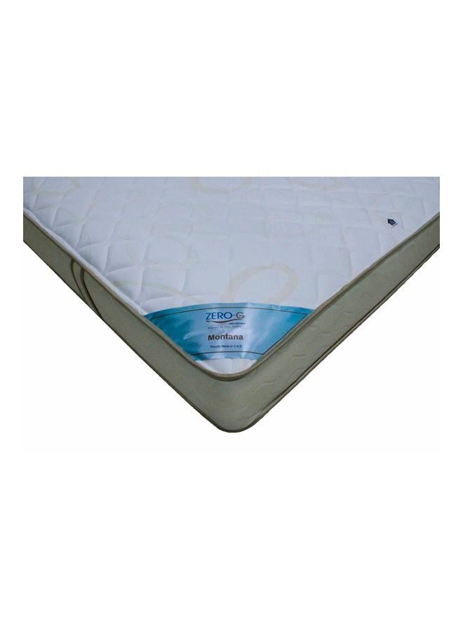 Zero-G Beds - Montana Mattress White/Grey 200x200x24cm - Image 1