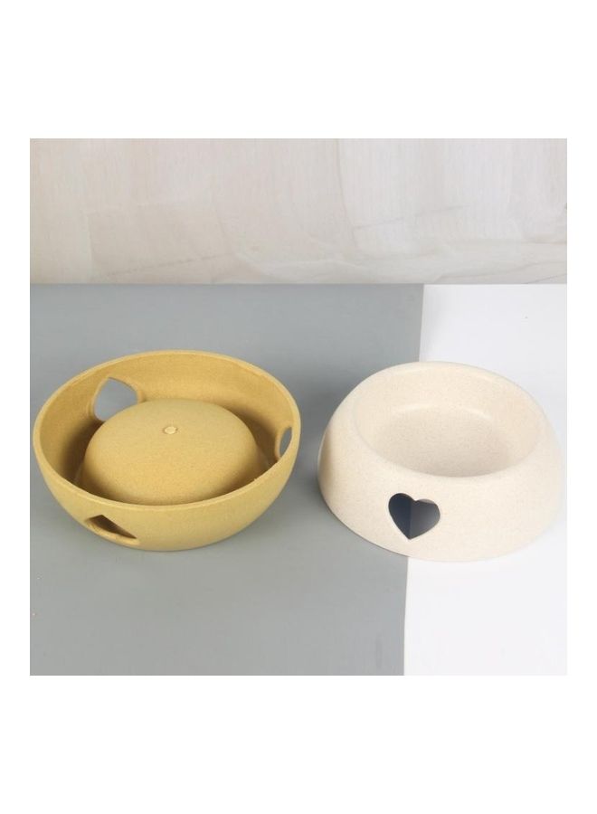 بي جي إم 3-Piece Pet Food Bowl Grey S - Image 4