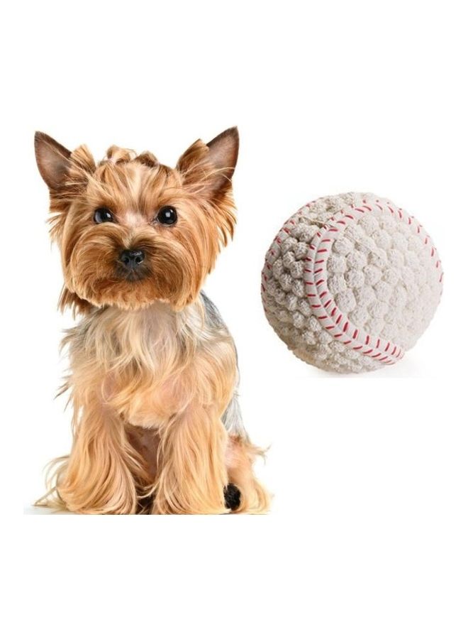 بي جي إم Latex Dog Bite Sound Ball Pet Toys Multicolour - Image 1
