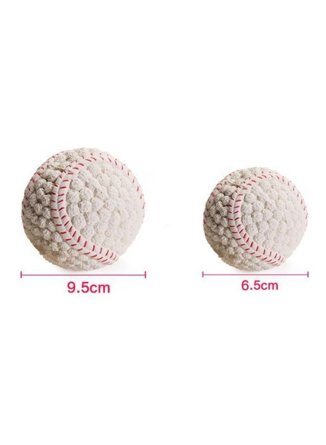 بي جي إم Latex Dog Bite Sound Ball Pet Toys Multicolour - Image 2