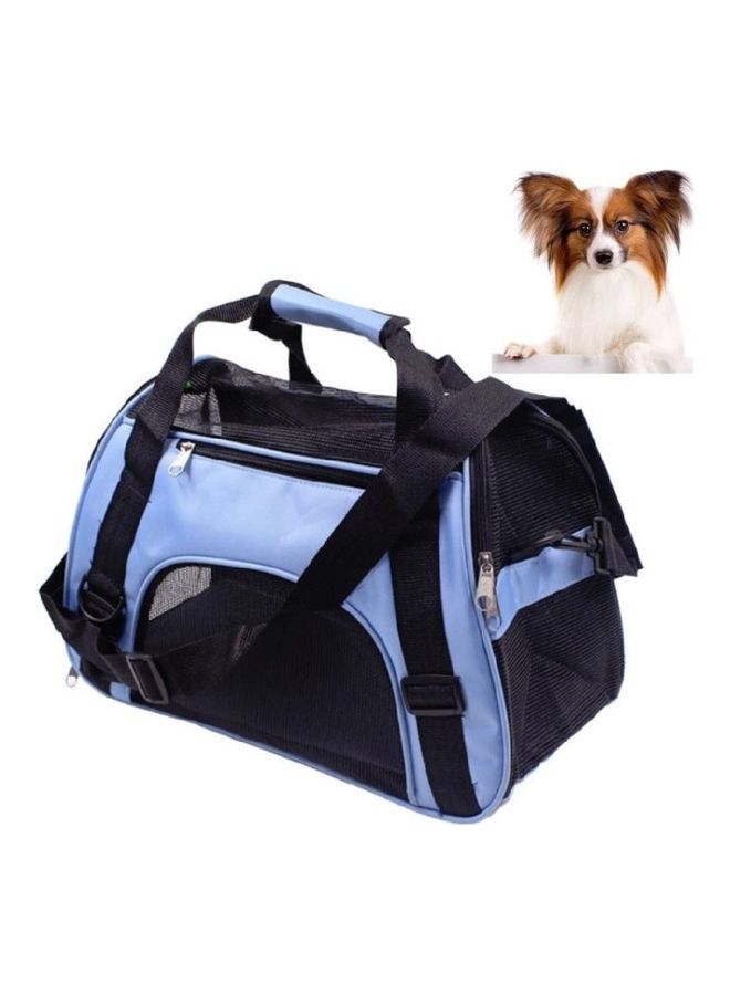 بي جي إم حقيبة ظهر محمولة للحيوانات الأليفة أزرق - Image 1