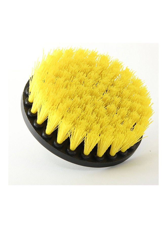 3-Piece Kitchen Floor Tile Cleaning Scrubber Attachment Drill Brush Set Multicolour - Image 4