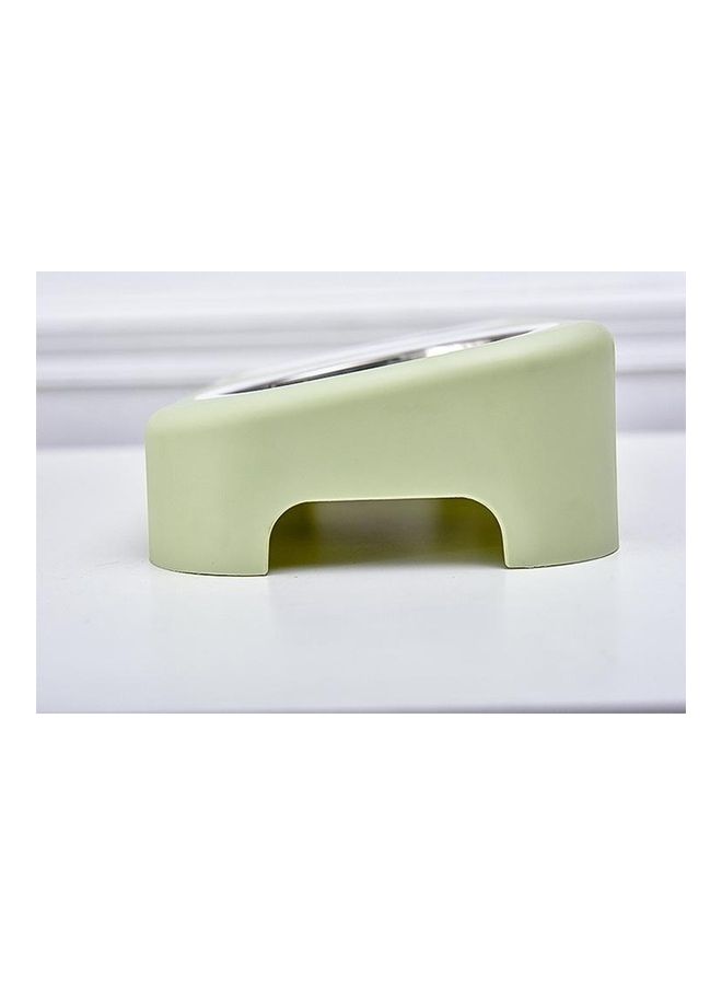 بي جي إم Pet Double Feeding Bowl Green L - Image 2