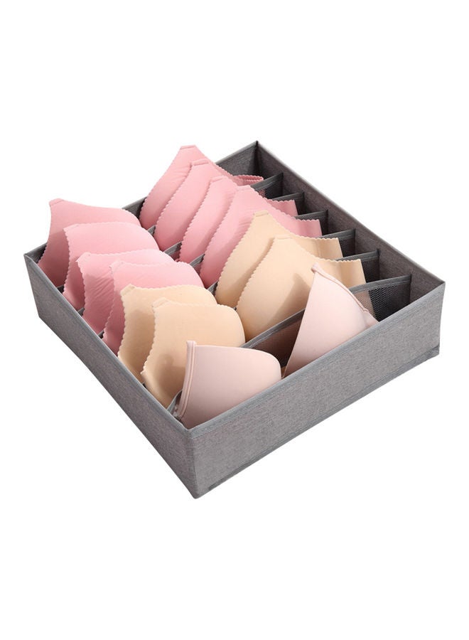 Generic - Foldable Underwear Storage Box Grey - Image 1