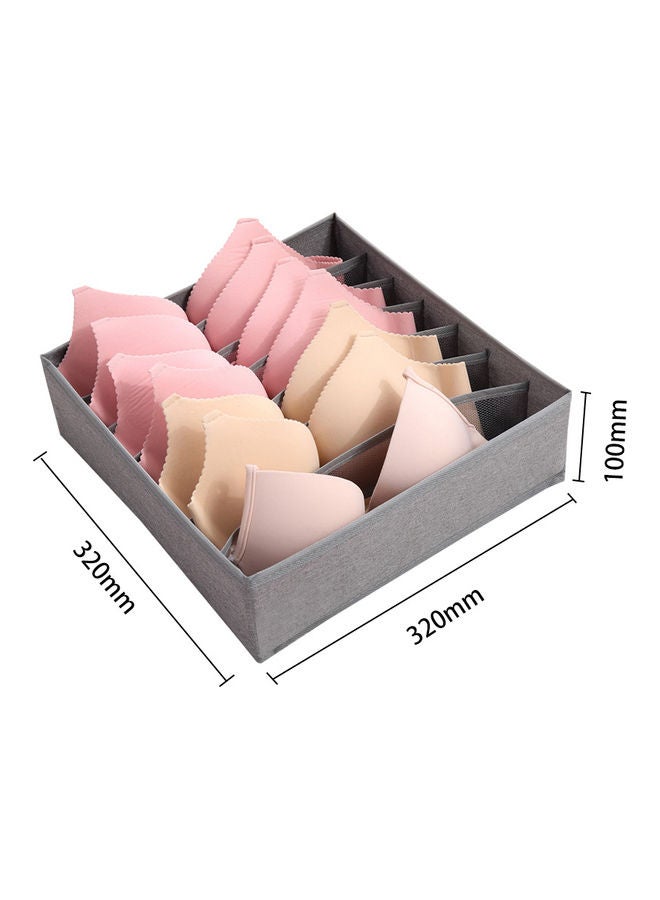 Generic - Foldable Underwear Storage Box Grey - Image 1