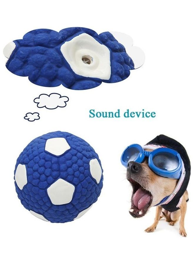 بي جي إم Latex Bite Sound Volleyball Ball Pet Toys Multicolour - Image 4