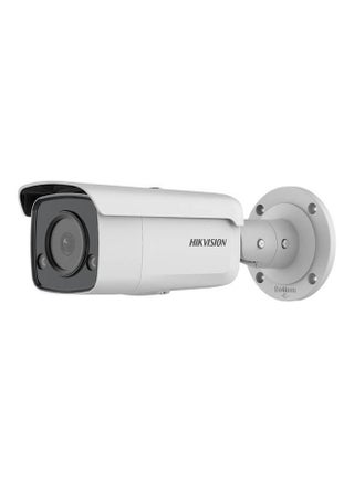 4 MP ColorVu Fixed Bullet Network Camera, 2.8mm Fixed Focal Lens,H.265+ Compression, 24/7 Colorful Imaging, 60m Light Range, MicroSD Slot, IP67, White | DS-2CD2T47G2-L-2.8mm - v1631936468/N50727643A_1