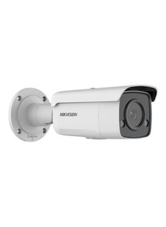 HIKVISION 4 MP ColorVu Fixed Bullet Network Camera, 2.8mm Fixed Focal Lens,H.265+ Compression, 24/7 Colorful Imaging, 60m Light Range, MicroSD Slot, IP67, White | DS-2CD2T47G2-L-2.8mm  - Image 2