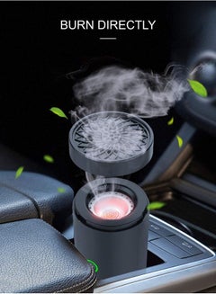 ACHAS Electric USB Rechargeable Incense Burner Black 14x6x6cm  - Image 3