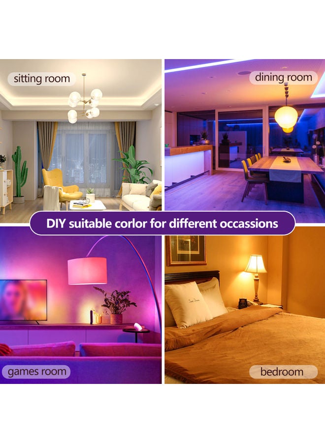 Generic - Wi-Fi LED Smart Bulb Multicolour - Image 1