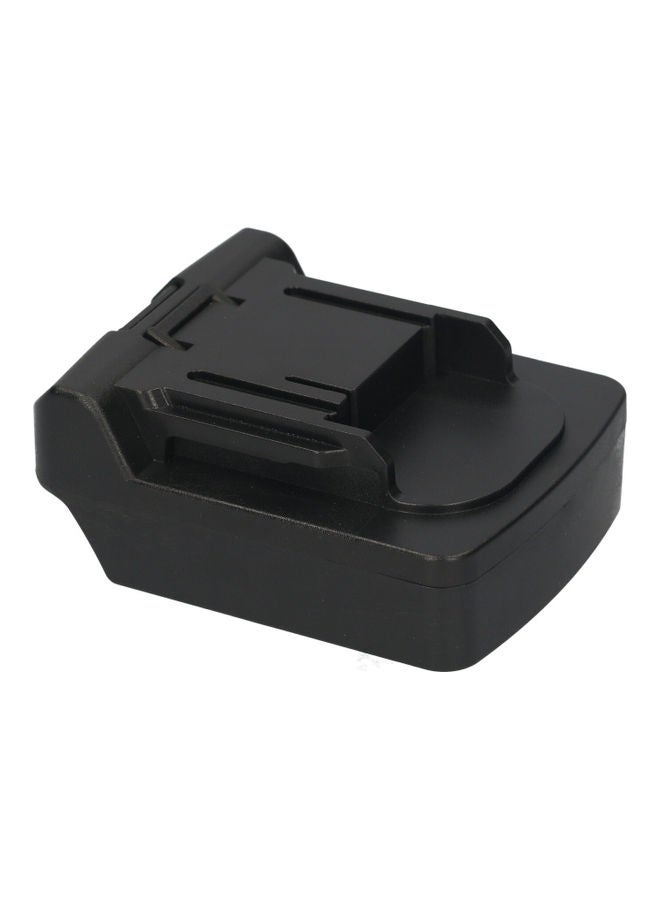 Battery Converter Replacement Black 11.50x5.50x8.80cm - Image 2