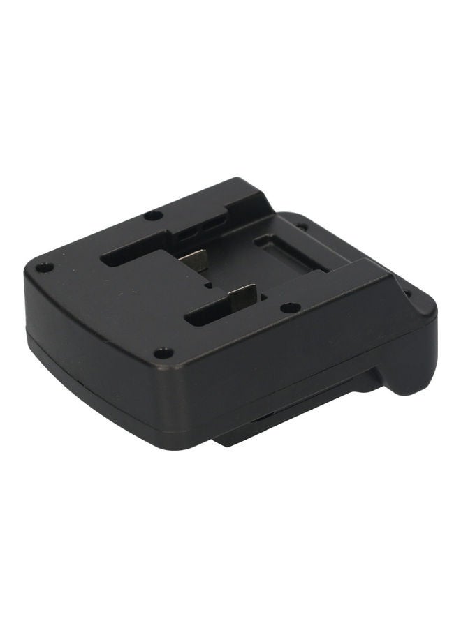 Battery Converter Replacement Black 11.50x5.50x8.80cm - Image 3