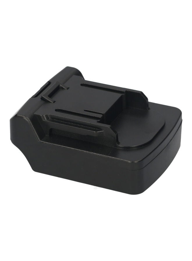 Generic Battery Converter Replacement Black 11.50x5.50x8.80cm  - Image 3