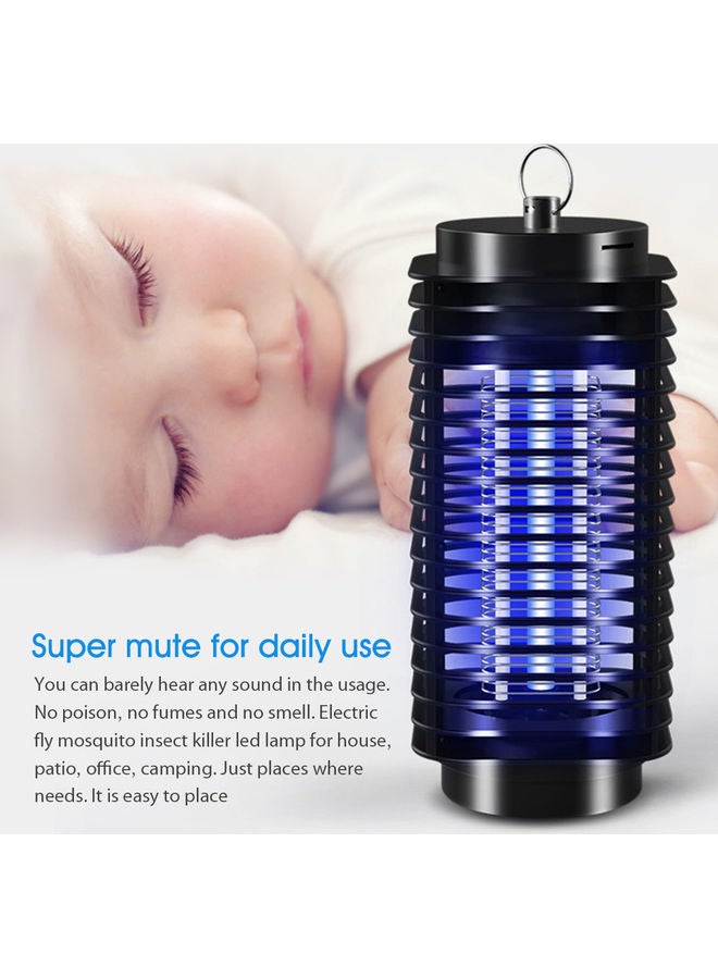 Generic Electronic Mosquito Killer Lamp Black 21x8x8cm  - Image 3