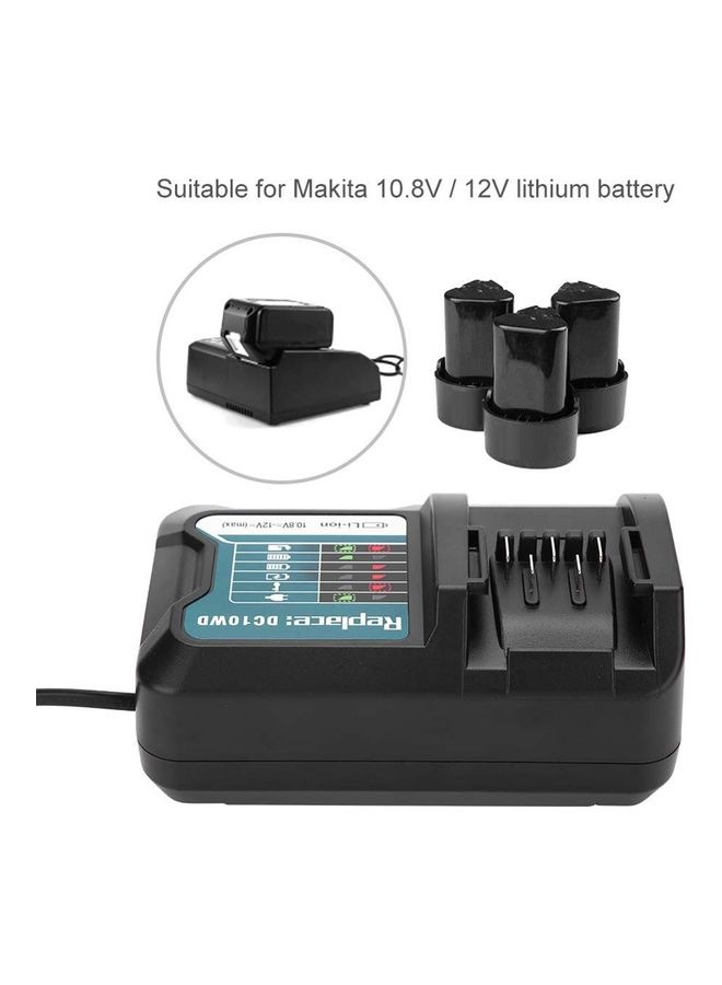 Lithium-ion Battery Charger Multicolor