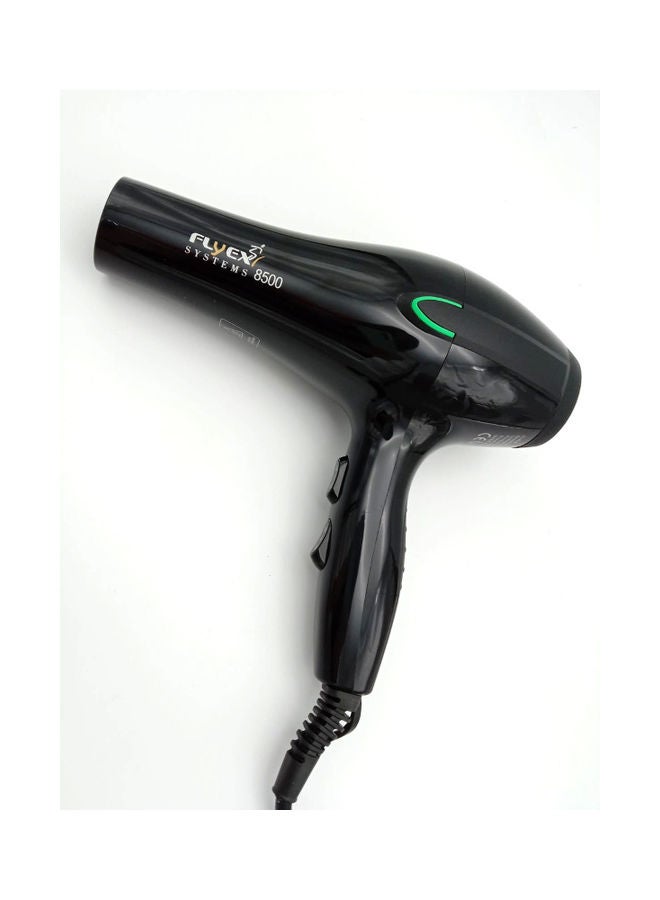 Flyex Blow Hair Dryer For Professional Use Black 23.5cm - Image 3