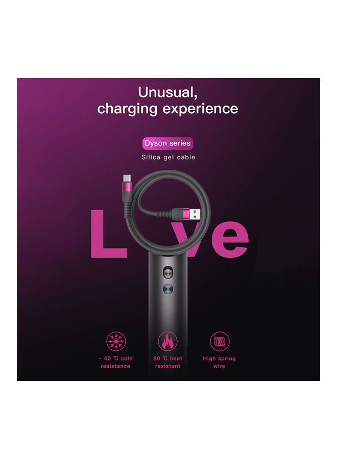 توتو كابل شحن سريع من USB A إلى Type-C فوشيا  - Image 2
