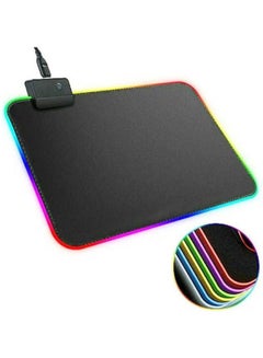 Generic Rasure Led Rgb Colorful Usb Gaming Mouse Pad For Gamer  - Image 1