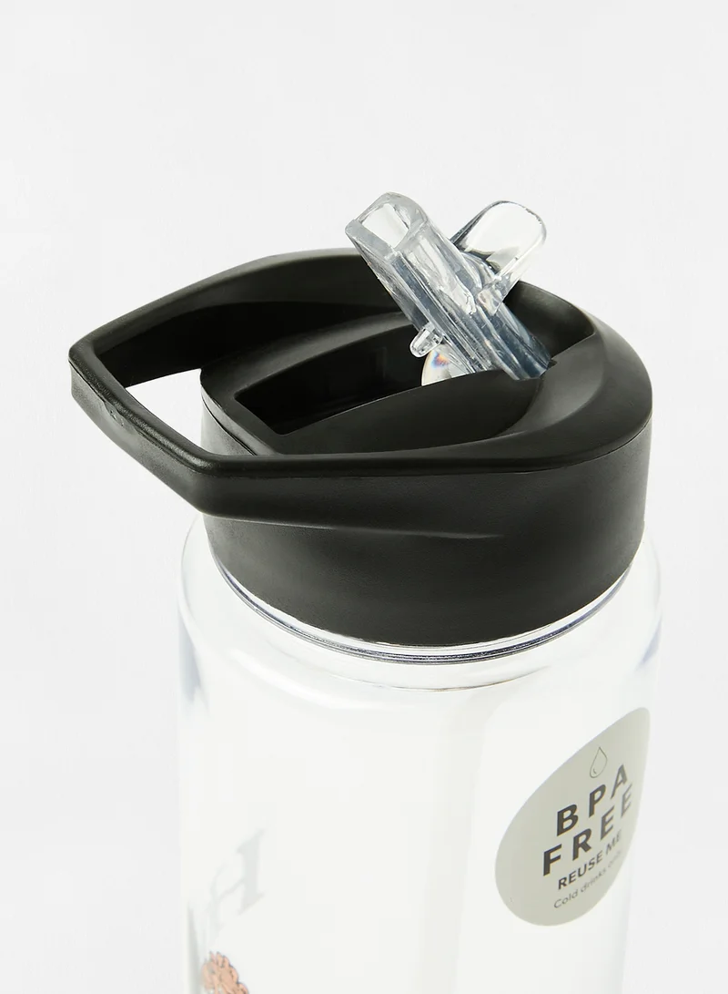 NEW LOOK Hogwarts Printed Bottle Clear One Size