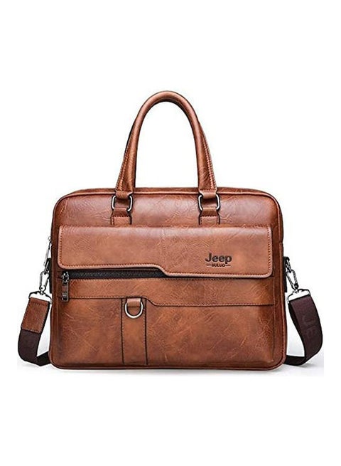Buluo Bag For Men Briefcases Brown