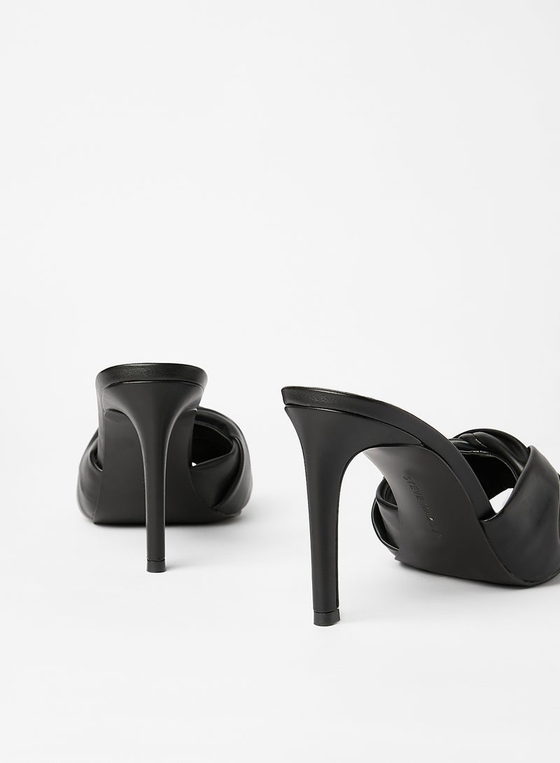 STEVE MADDEN - Tone High Heel Sandals Black - Image 1