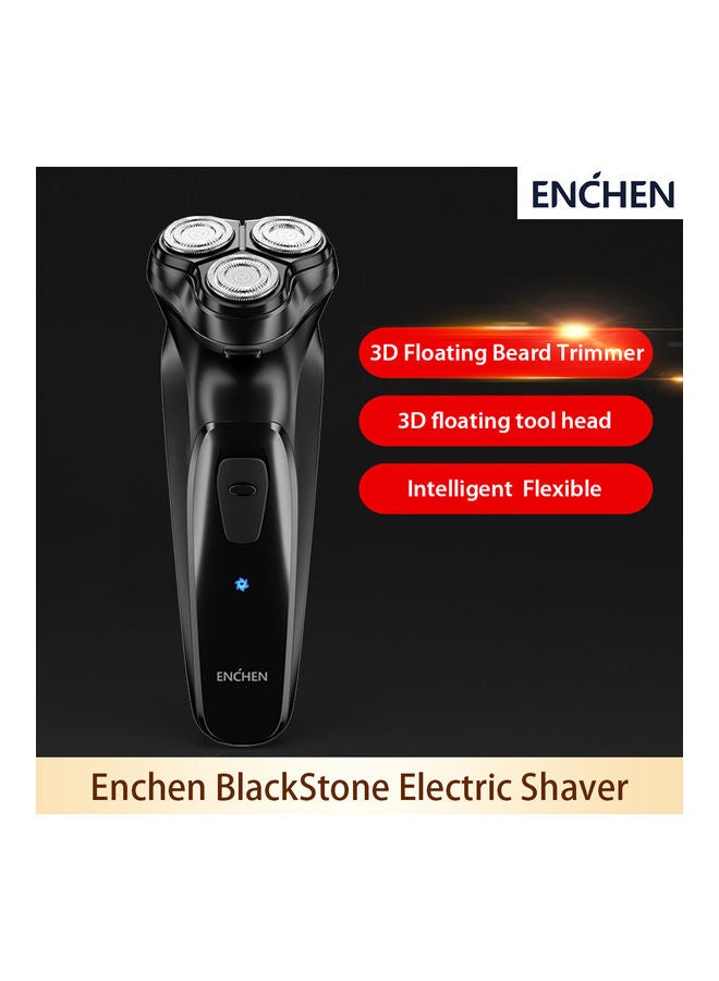 3D Electric Razor Shaver Beard Trimmer Black 18x7x13cm - Image 2