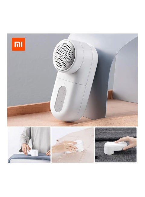 Endurance USB Charging Lint Remover Fuzz Shaver White